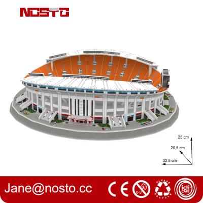 China 3D puzzle stadium construction kits football stadium model Fun & Educational Toys for sale