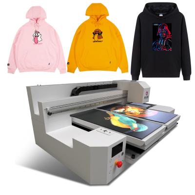 China Direct To NEW Direct From Garment To Print On Garment A2 6060 Two Heads Fast DIY Digital DTG Garment Printer For Any Color T-Shirt for sale