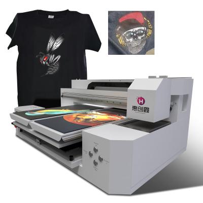 China Direct To Garment Fabric Clothes Factory Price Sale A2 T-shirt Digital Textile Ink Printer With White Ink Circulation System for sale