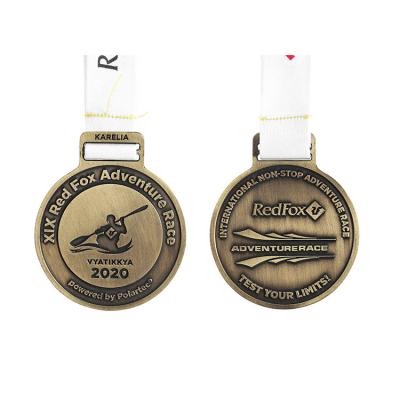 China Cheap Custom Blank Europe Weightlifting Gold Sports Metal Medal for sale