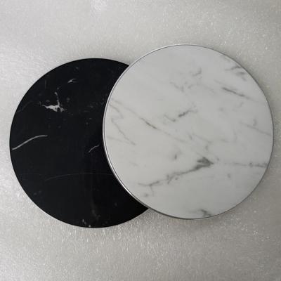 China OEM 10w Rea Aluminum Real Marble Fast Mobile Phone Wireless Charger With Wireless Switch for sale