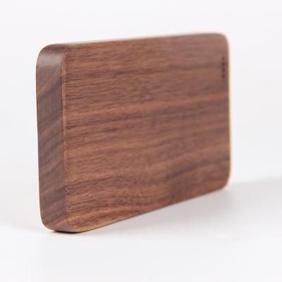 China Real Wooden Mobile Power Bank 8000mA Power Bank 2020 Convenient Custom Christmas Gifts for sale