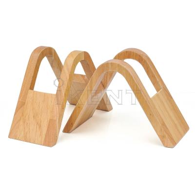 China Viable Natural Wood Coffee Filter Holder Shelf V60 Bartender Tools Wood Coffee Filter Rack Coffee Filter Paper Holder for sale