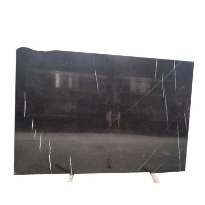 China Modern Factory Price Wall and Floor Tile Black Marble Stone for sale