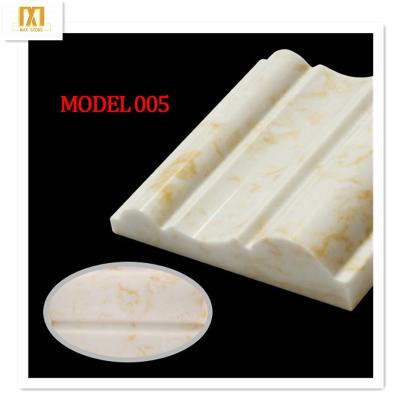 China Modern Max stone Modern Design Marble Floor Skirting Board for sale