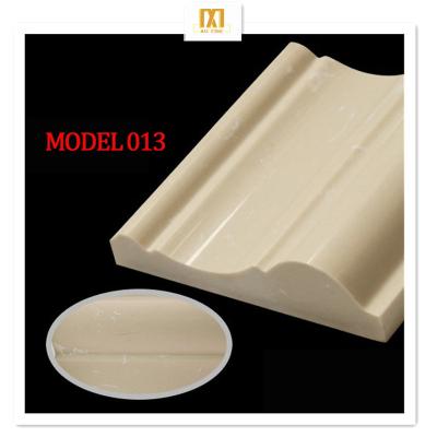 China Modern Beautiful marmol Designed Marble Skirting For Living Room And Hotel for sale