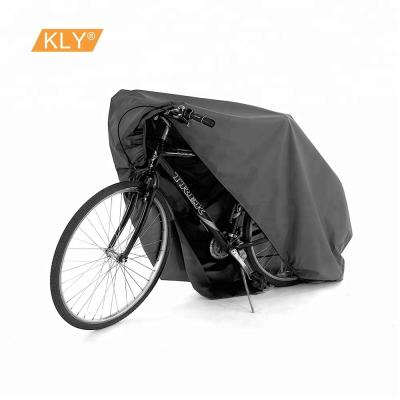 China Waterproof Oxford Material Bike Cover Bicycle Cover With Footprint Made In China for sale