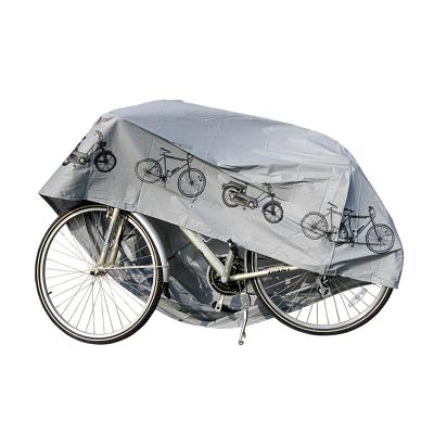 China Mountain Bikes 70g PEVA Gray Protector Bike Rain Dust Waterproof Bicycle Cover Sun UV Protection Cover for sale