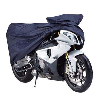 China Cheap Moto Car Cover OEM Factory Polyester Waterproof 100% UV Proof Motorcycle Cover for sale