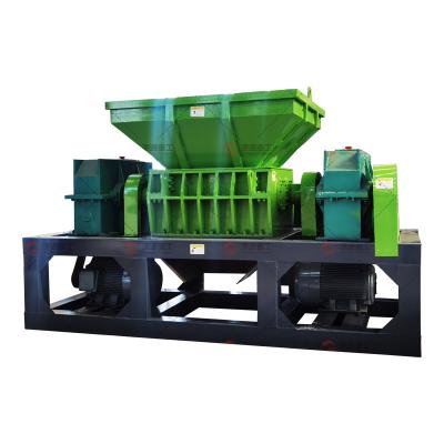 China Woven Efficient Handy Plastic Twin Shaft Shredder Machines Bag Shredder Miscellaneous Small Mechanism Shredding By Plastic Film for sale