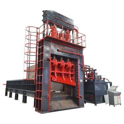 China Can Be Used Metal Recycling Shearable Car Shells Low Carbon Steel Gantry Steel Profile Bale Block Hydraulic Press for sale