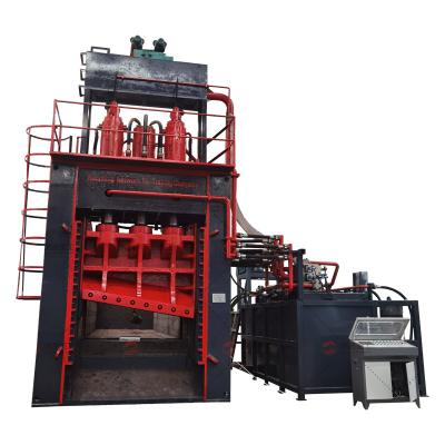 China Can be used metal the recycling of thin aluminum alloy gantry tile iron sheet material color steel hydraulic shear for sale