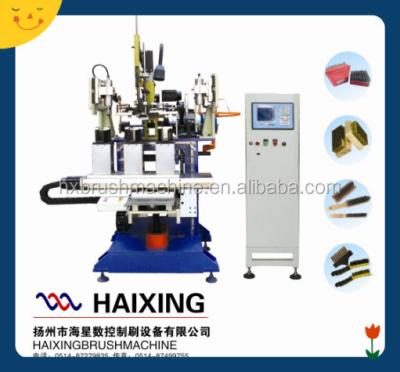 China Brush Do 3 Axis 2 Drills and 1 Tool Steel GSJ403 Wire Brush Trimming Machine for sale