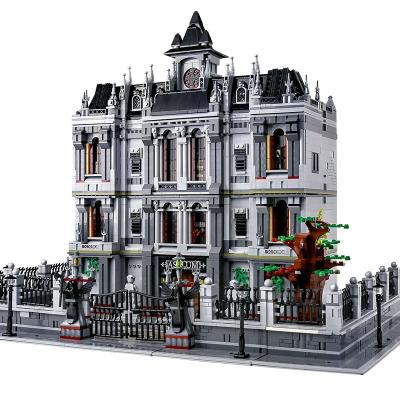 China Building Toy k128 7620+pcs/set MOC-30788 Arkham Haven Create Expert Street View Building Blocks for sale