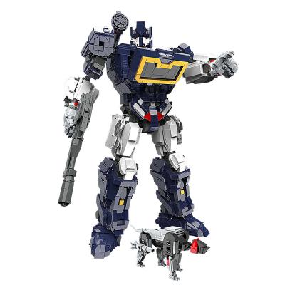 China DIY TOY MOC Building Block Famous Movie Model 662 Soundwave 3100pcs Bricks Toy For Kids Gift for sale