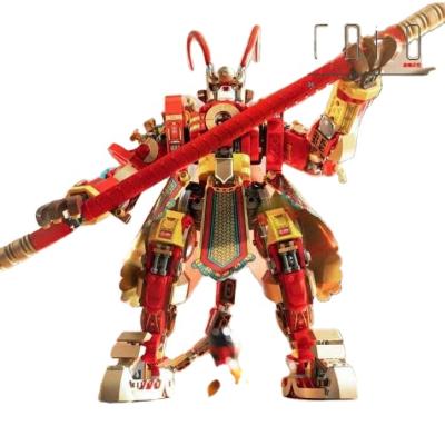 China DIY TOY Model Building Blocks Bricks Monkey King Warrior Mech 1665pcs/set 11545 80012 for Kids Christmas Gifts for sale