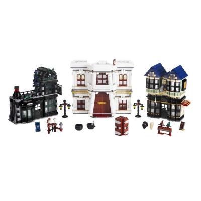 China Diagon Alley 2075+pcs/set 16012 10217 Compatible Building Blocks Bricks DIY TOY Magic Movie Model For Kids for sale