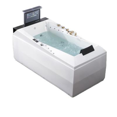 China K8612 MASSAGE Whirlpool Bathtub Massage Bathtub Indoor Hot Spa Led Acrylic 2 Person Whirlpool Tub Bathtub for sale