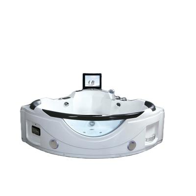 China K8926 MASSAGE Rector Shape Massage Bathtub Whirlpool Massage With TV for sale