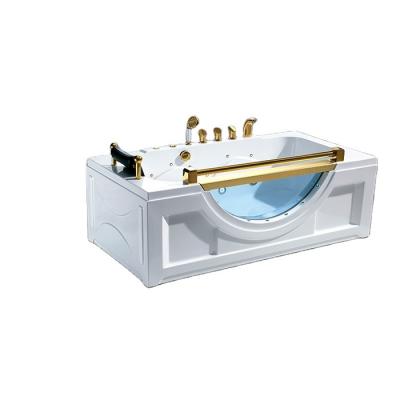 China MASSAGE K8923TG Gold Shower Faucet Massage Bathtub Whirlpool Massage for sale