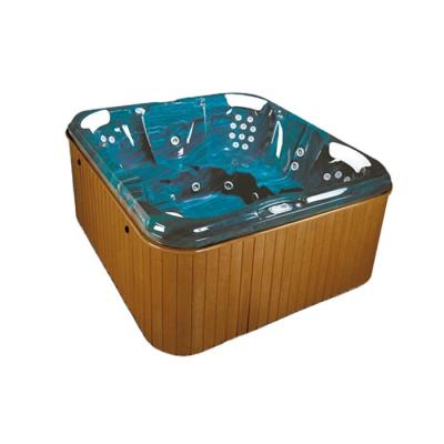 China MASSAGE K8907 2200mm luxury spa massage bathtub for 4 person hot tub for sale