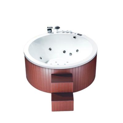 China MASSAGE K8975 Round Shape Luxury Spa Massage Bathtub for sale