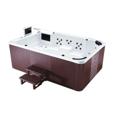 China K8977 MASSAGE Spa Tub Massage Bathtub For 6 Person Outdoor Bathtub for sale