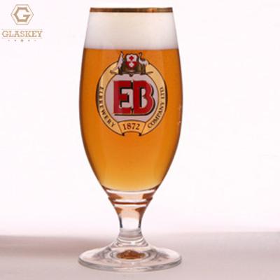 China Tall short high temperature resistant glass tumbler modern transparent white material beer glass for sale