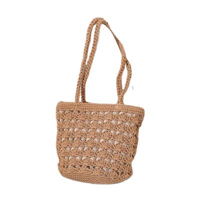 China Senator Beach Bag Travel Holiday Fashion Straw Bag Woven Bag New Wild Handbag for sale