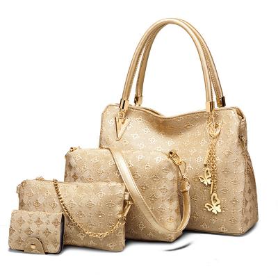 China 2022 fashion new arrivals lady's handbag set 4 pieces handbag set for sale