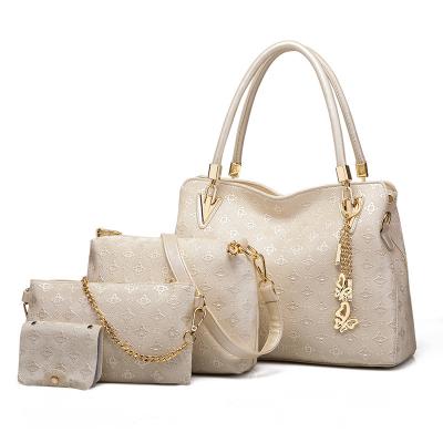 China 2022 Fashion New Arrivals Handbag Sets 4 Pieces Ladies Handbags Ladies Handbags Set Fashion Handbag Set for sale