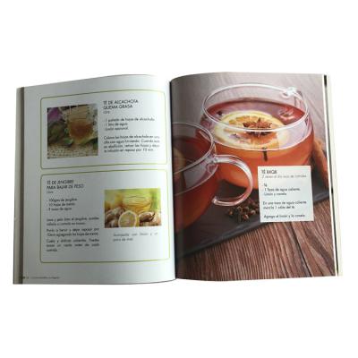 China paper & Various Cardboard Custom A4 / A5 Sizes Full Color Printing For Menu / Album / Catalog / Cook Photo Book for sale