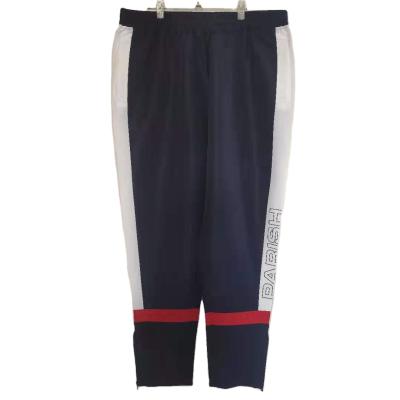 China Vintage Color Matching Sports Casual Pants Color Block Jogger Men Track Pants for sale