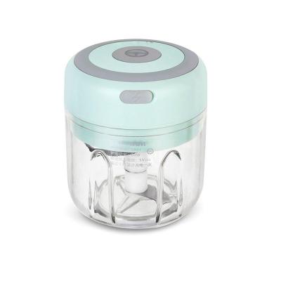 China 100ml/250ML Viable Portable USB Smart Mini Electric Food Vegetable Meat Garlic Chopper Grinder for sale