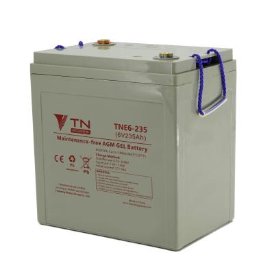 China Short-distance maintenance-free electric transport forklift lead acid batteries deep cycle battery gel battery made in China for sale