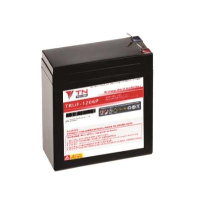 China LiFePO4 17 Pack Lead Acid Batteries Large Lead Acid Batteries Rechargeable Battery LiFePO4 12V 6Ah Maintenance Free Standard for sale