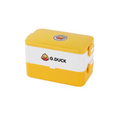 China Sustainable Lunch Box Large Capacity Single Layer Cool-Keeping Student And Adult Bento Lunch Box for sale