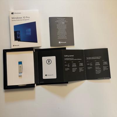 China Windows 10 Pro OEM 12 Months Guaranteed USB 3.0 Full Original Free Shipping Windows 10 Pro Usb Box Windows 10 pro for sale