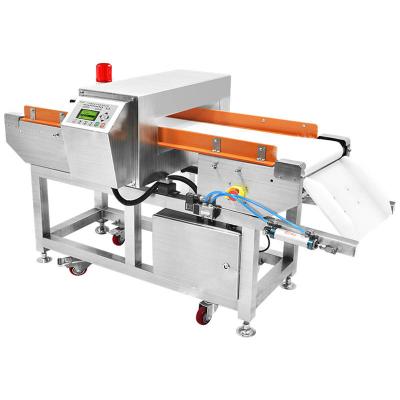 China Food & Beverage Factory Food Industry Food Safety Automatic Conveyor Belt Iron Metal Detector for sale