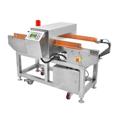 China Food & Beverage Factory Food Industry Food Safety Automatic Conveyor Belt Iron Pin Metal Detector for sale