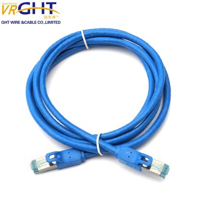 China Cat 6a Cat5e Cat6a Cat7 SFP Flat Patch Cord 10m Cat6 Utp Plug Rj45 FTP Cable Drum Cat6 Cabling System for sale