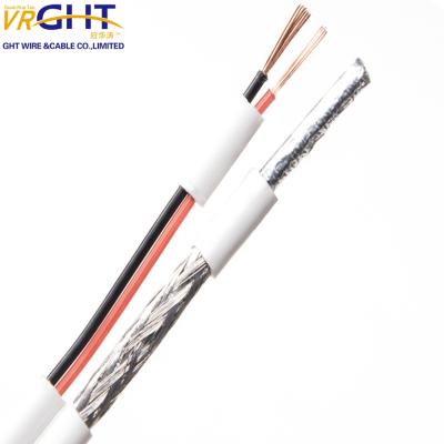 Китай High quality cctv camera link coaxial rg59 cable with power siamese rg6 cable for alarm camera продается