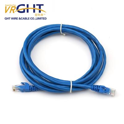 China 99.99% Customized Factory Wholesale Bare Copper Cat5e UTP Patch Cable CAT5 Ethernet Cable en venta