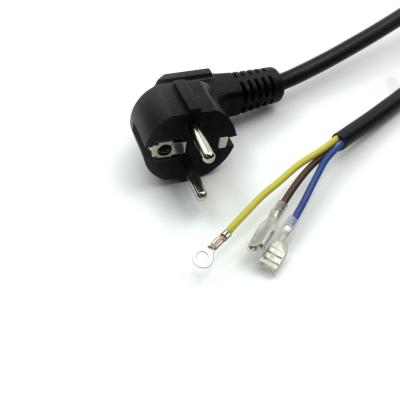 China High quality COMPUTER power cord cable 2pin to 3 core metal joint ac power cord plug zu verkaufen