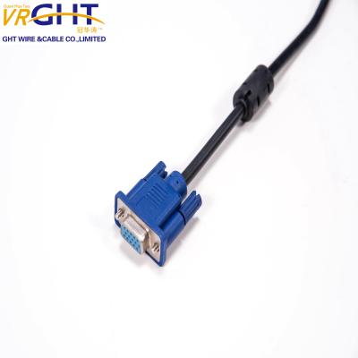 Chine Wholesale tv db25 to vga cable for tv projector to computer monitor 10 meters meter/15 vga cable à vendre