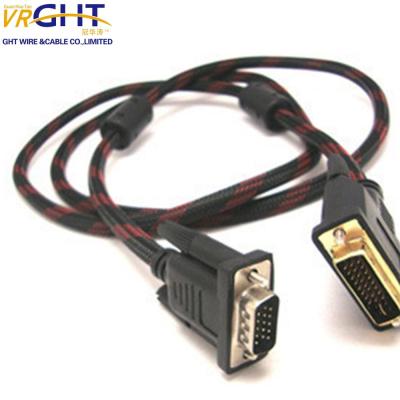 中国 Hot Sale Wholesale TV Cabo VGA 2K/4K 3D 20cm VGA Cable for PS4/Projector/TV/PC DVI db25 to VGA Cable 販売のため