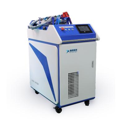 China Metal stainless steel raycus IPG 500W 1000W portable fiber laser welding repair handheld machine for sale