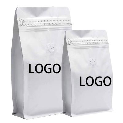 China Best Choice Compostable Custom Printed Stamp Moisture Proof Logo Bulk Coffee Bags Tin Tie Coffee Pouch Hot Side Gusset 12oz 340g Food Grade for sale