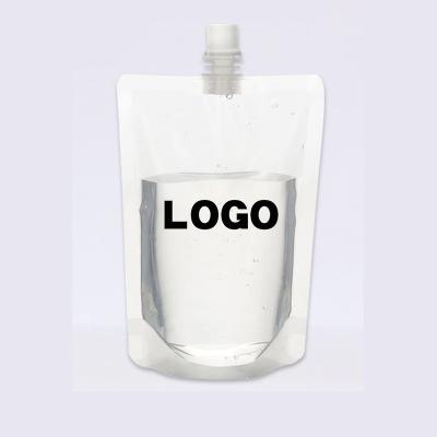 China Large caliber liquid milk packaging wholesale self-supporting spout moisture-proof bags and portable sealing spouted liquid pouches for sale