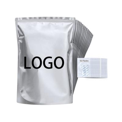 China Moisture Proof Digital Printing Custom Resealable Aluminum Foil Backing Up Smell Proof Zipper Packing Pouch Mylar Packaging Bag For Storage for sale